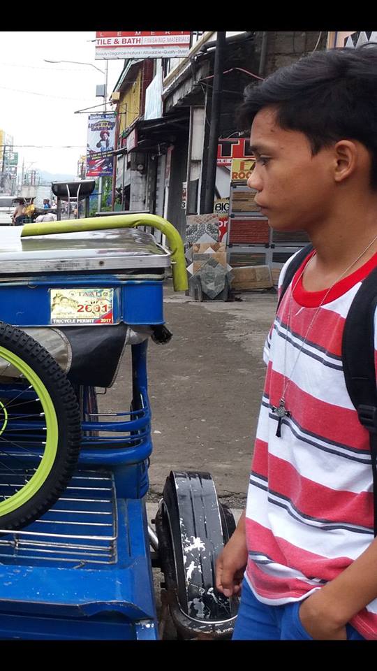 Teen student buy a bicycle from his own hard-earned money-1