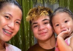 Bugoy Cariño celebrates birthday with partner EJ Laure and their daughter