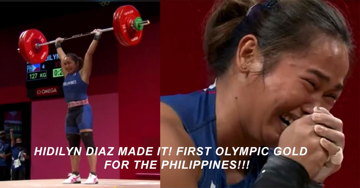 Hidilyn Diaz wins first Olympic Gold Medal for the Philippines
